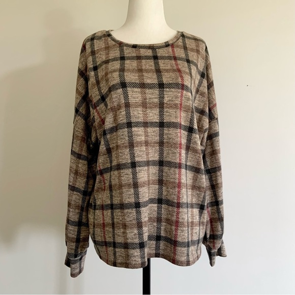 Soyaconcept soft plaid sweater - Picture 10 of 10